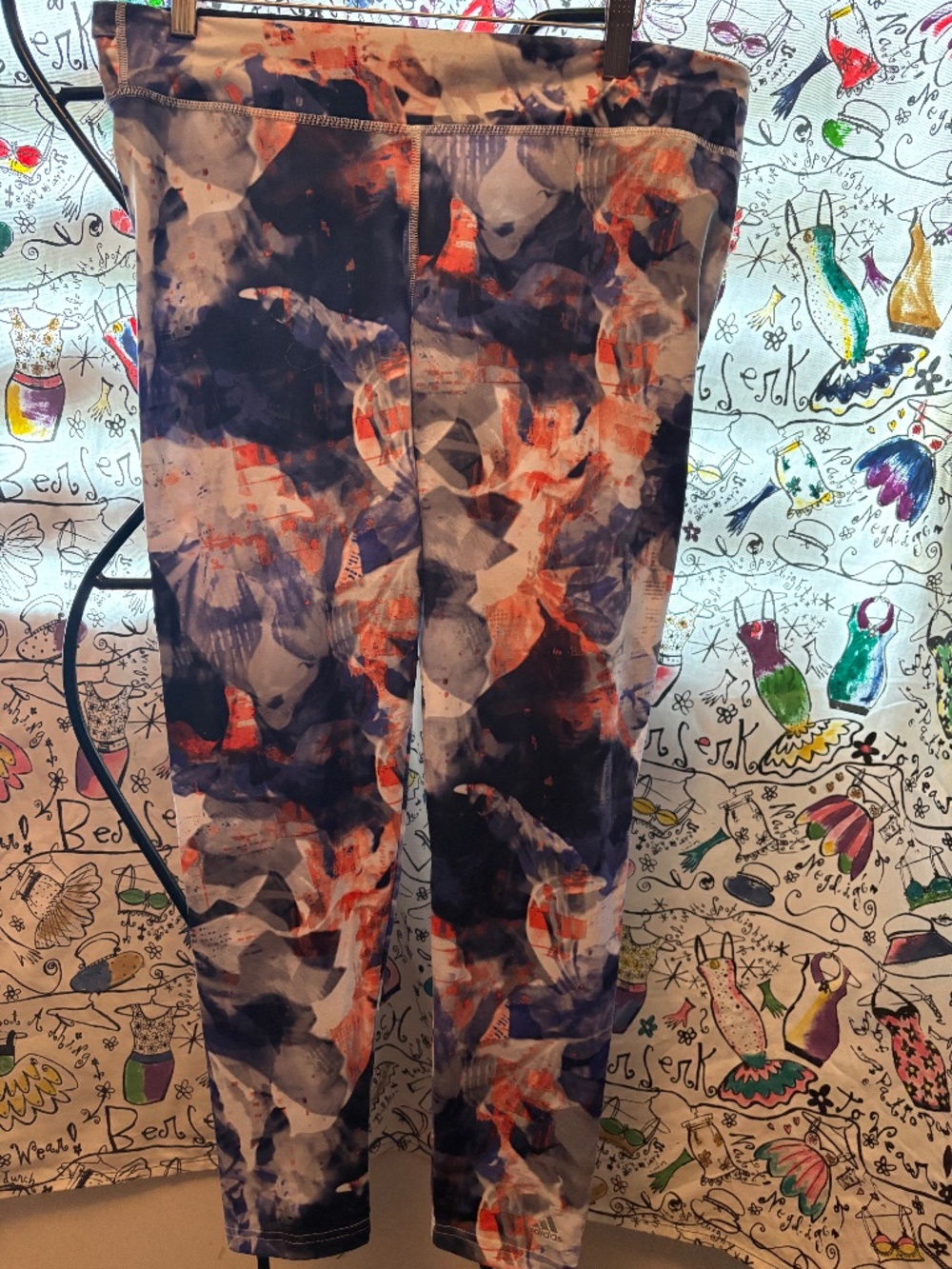 Adidas floral active leggings